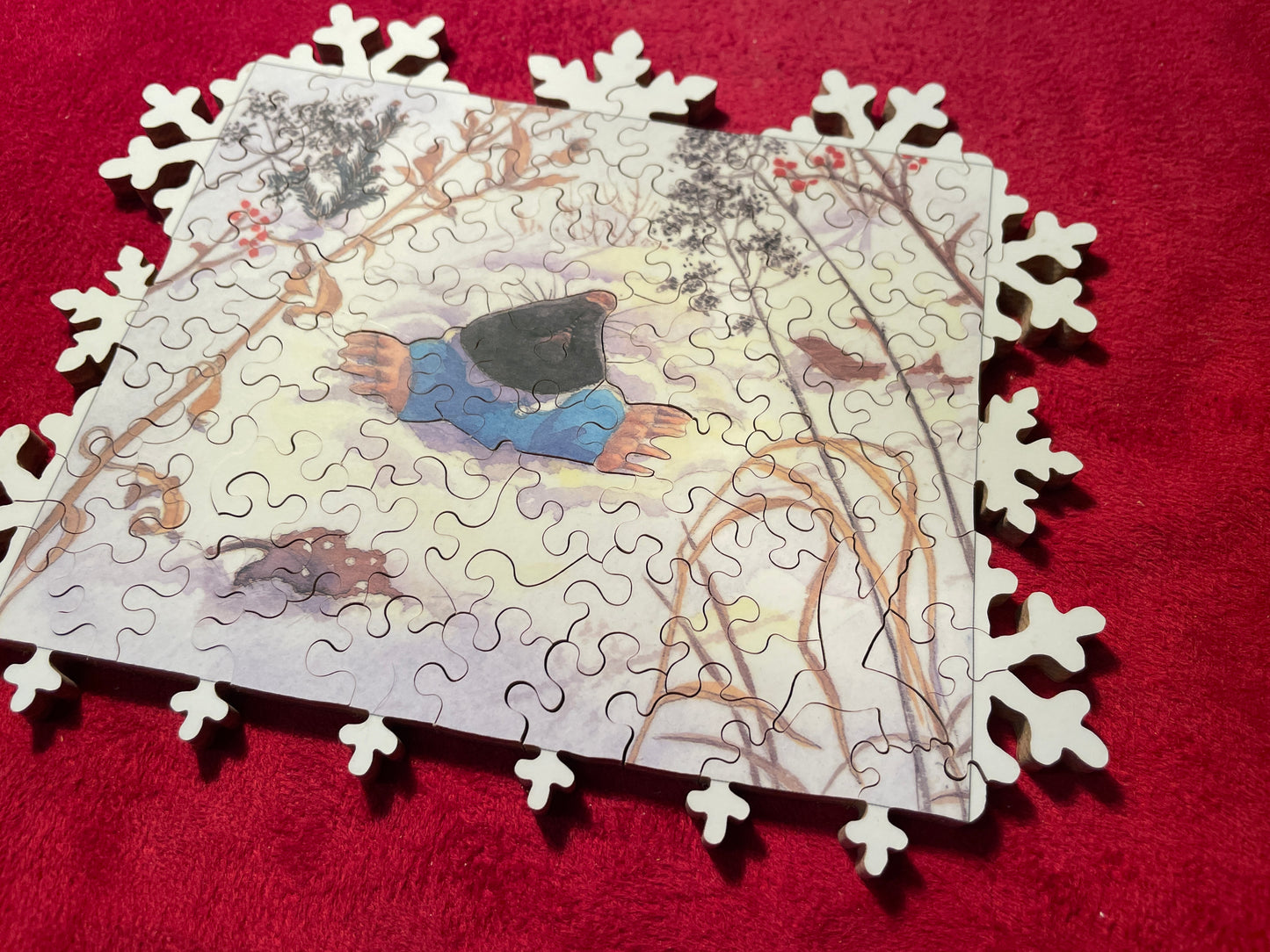 The Mole out of the Snow