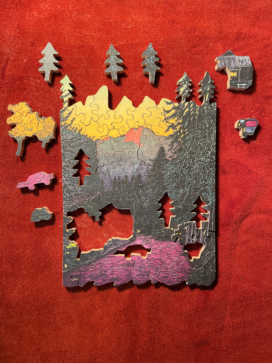 Night Road to Mt Tamalpais