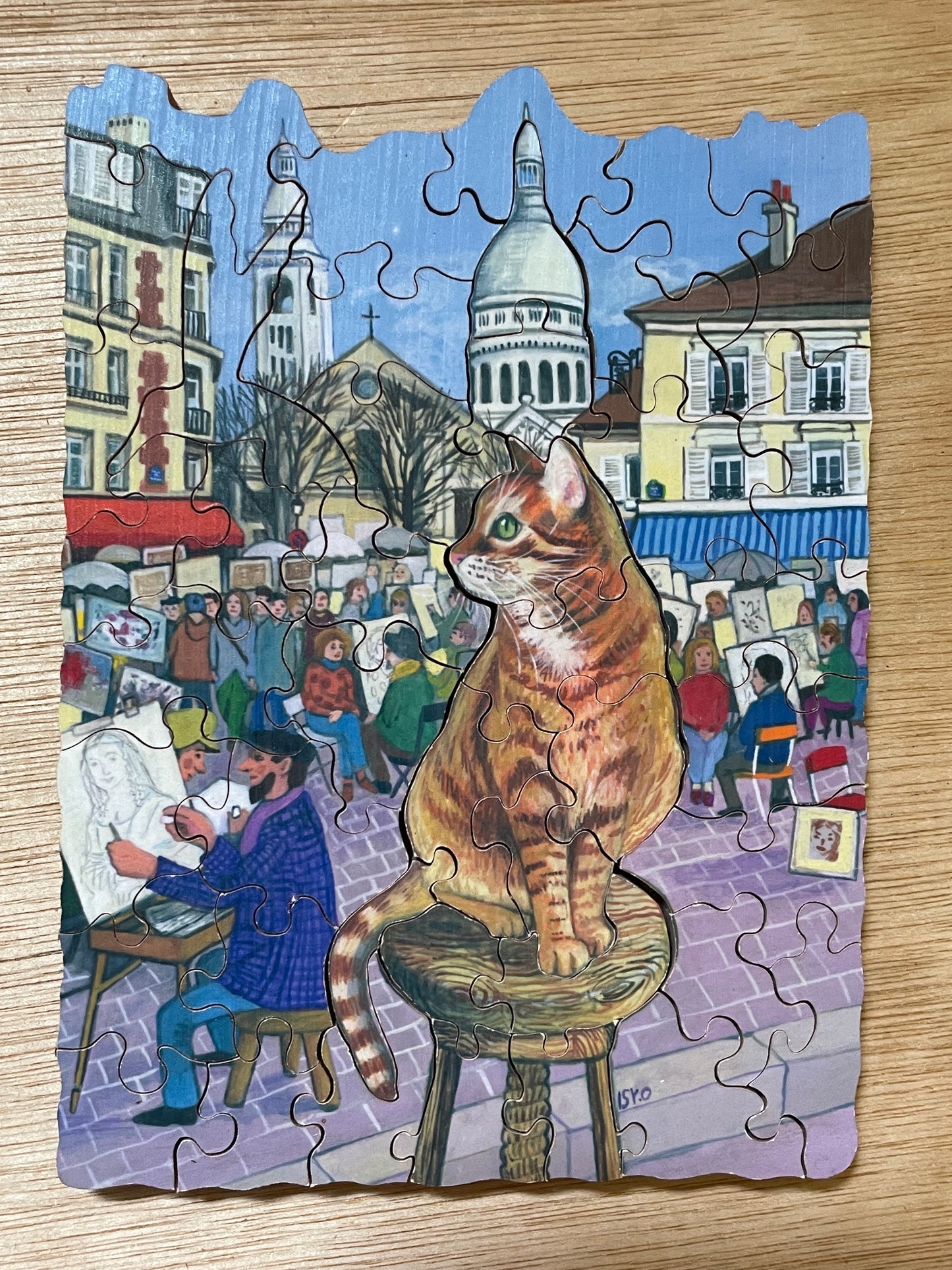 Cat in Montmartre"