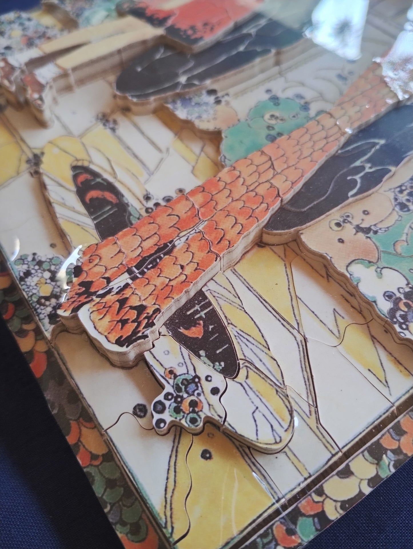 Koy Pond under the Palm Tree