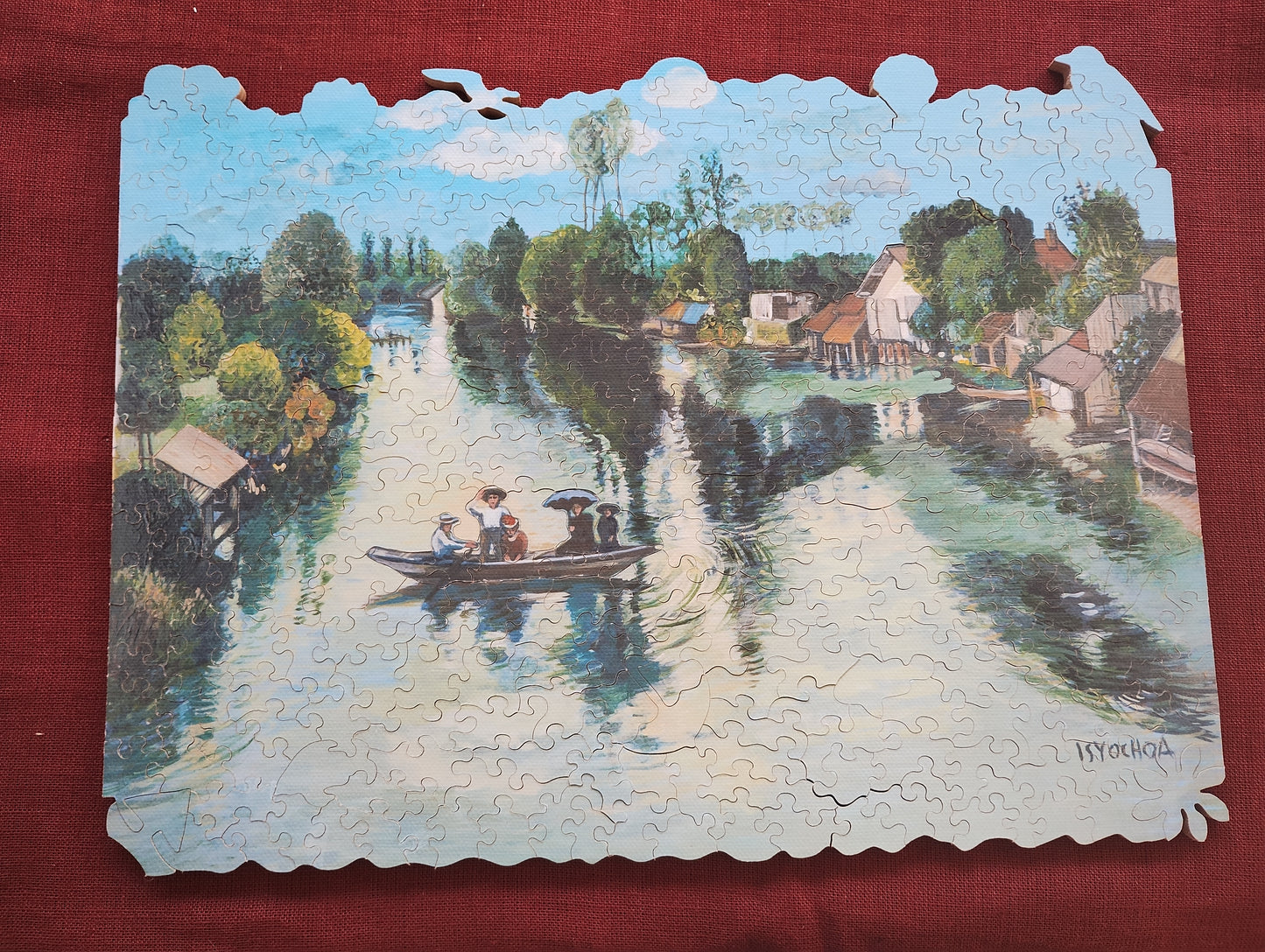 The Loir In Montoire / Le Loir à Montoire