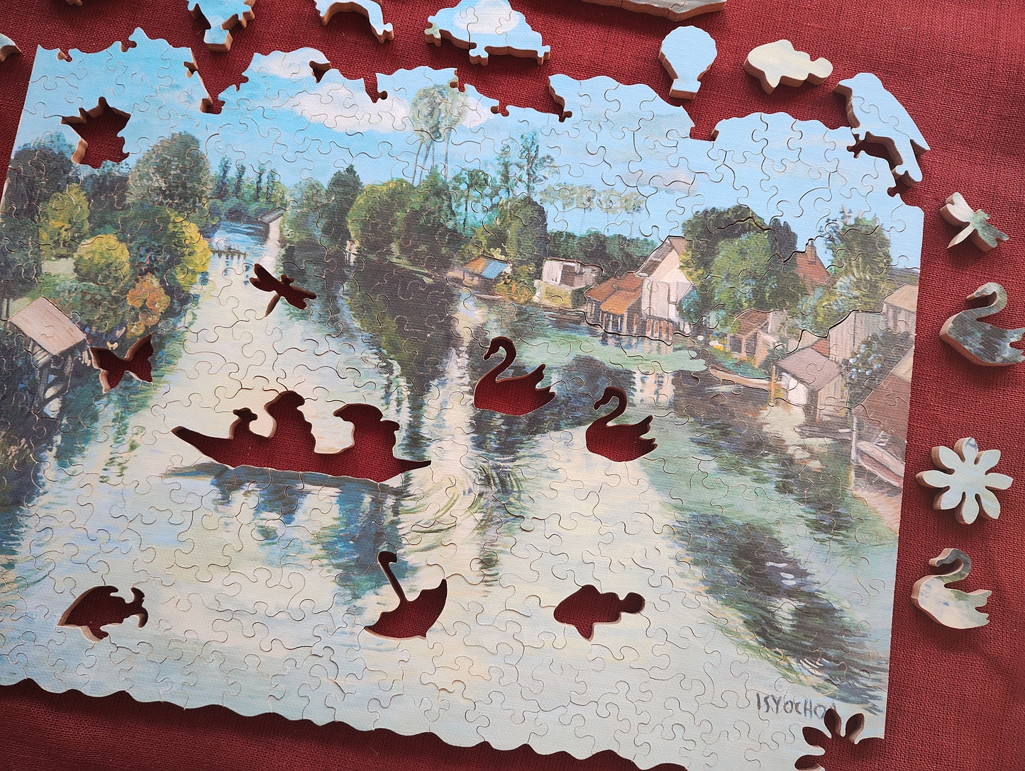 The Loir In Montoire / Le Loir à Montoire