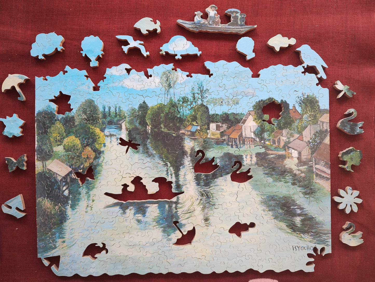 The Loir In Montoire / Le Loir à Montoire