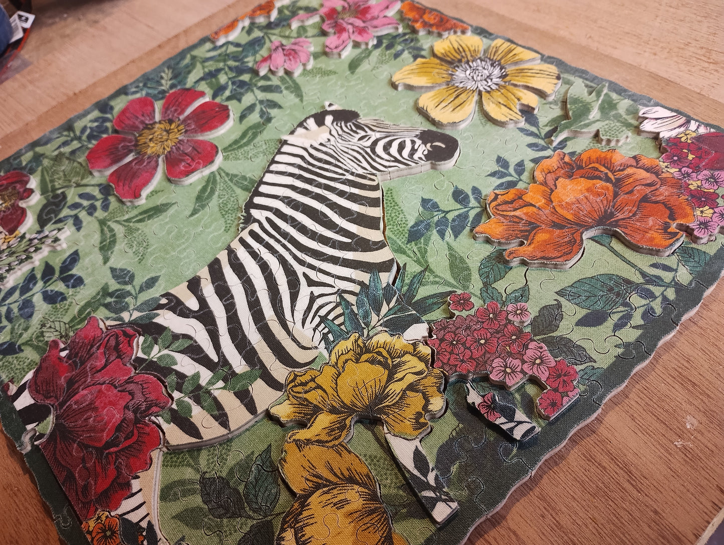Zebra in the Garden