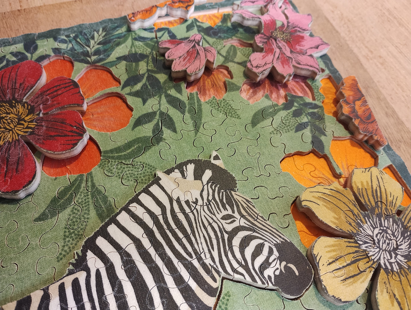 Zebra in the Garden