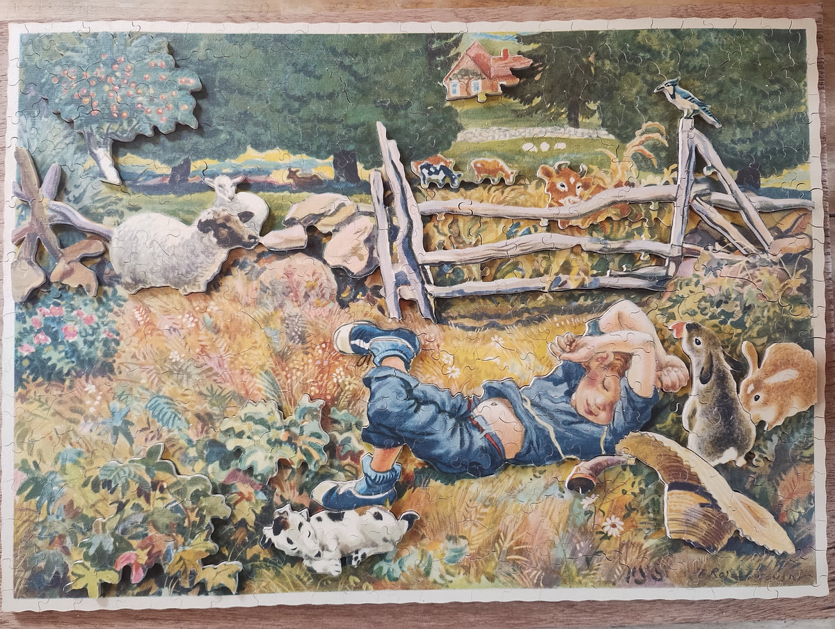 Nap time in the field