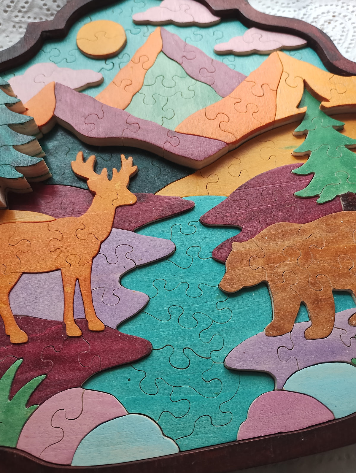 Colorful Forest Scenes