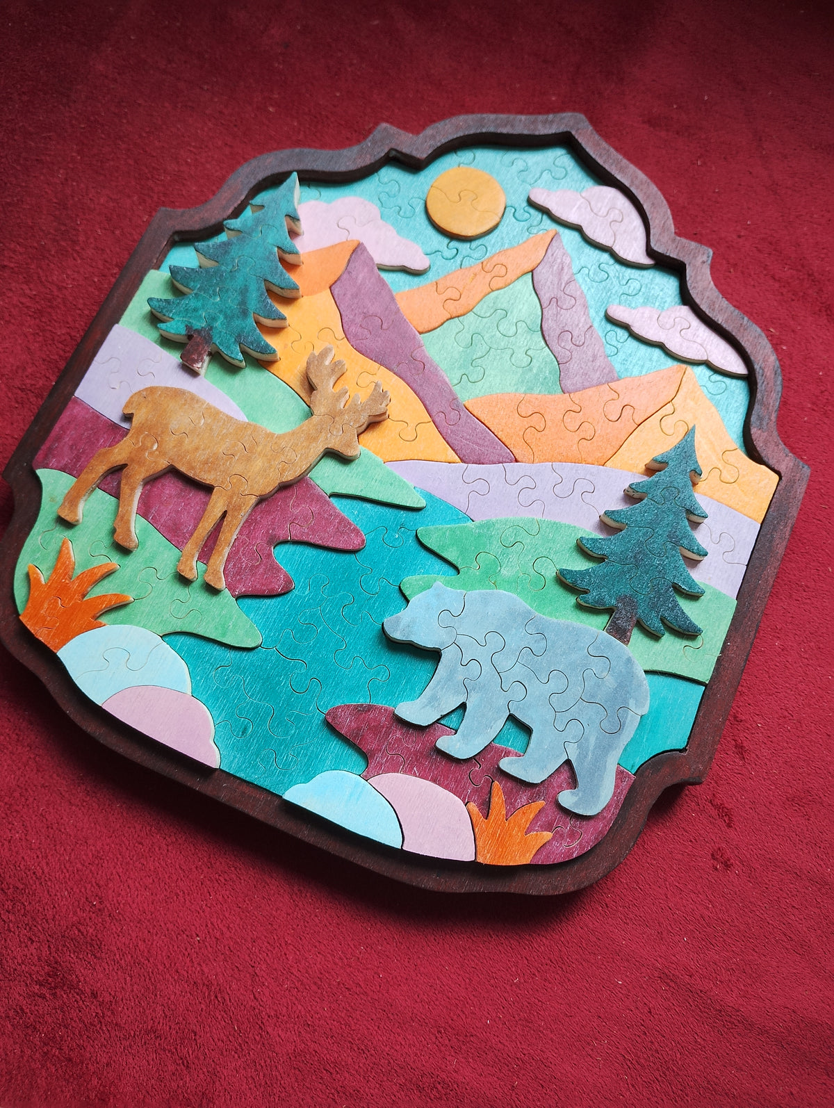Colorful Forest Scenes