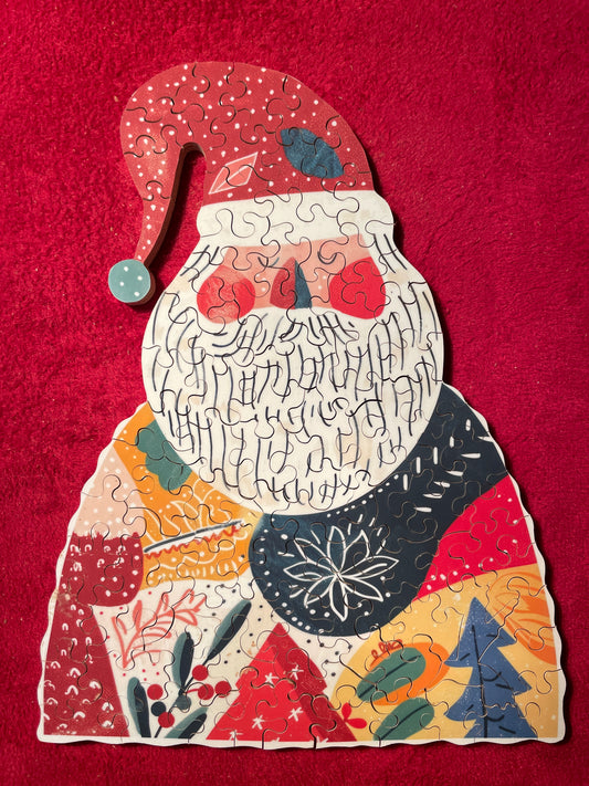 Colorful Santa