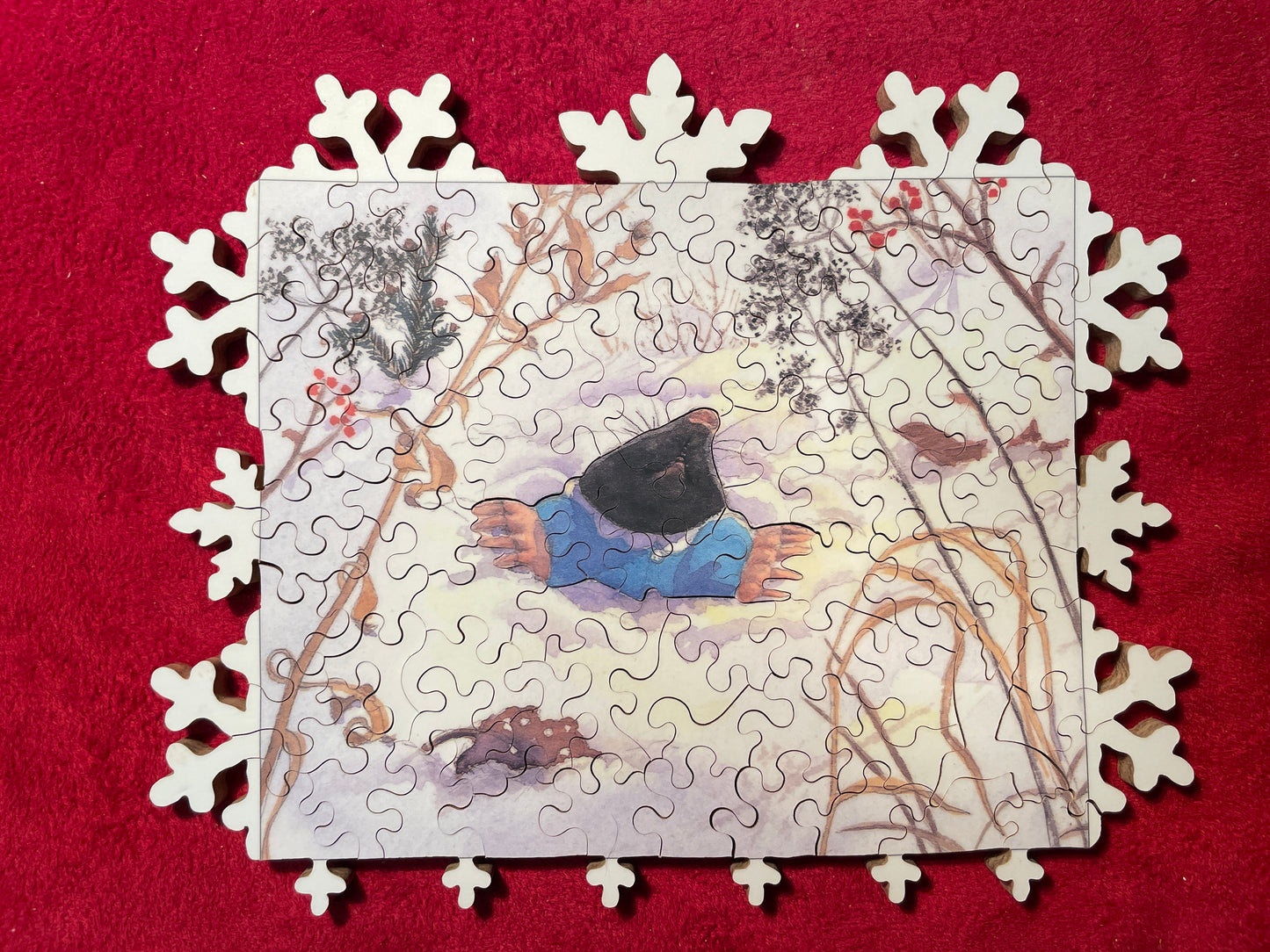 The Mole out of the Snow