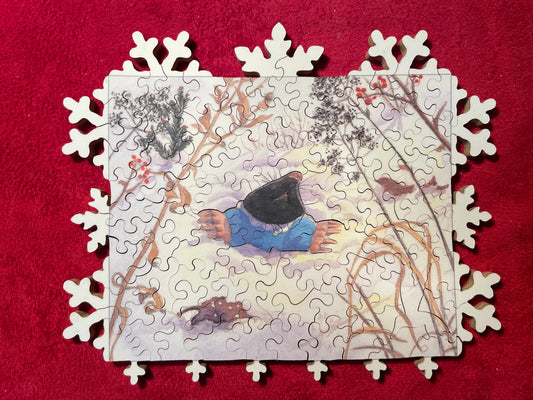The Mole out of the Snow