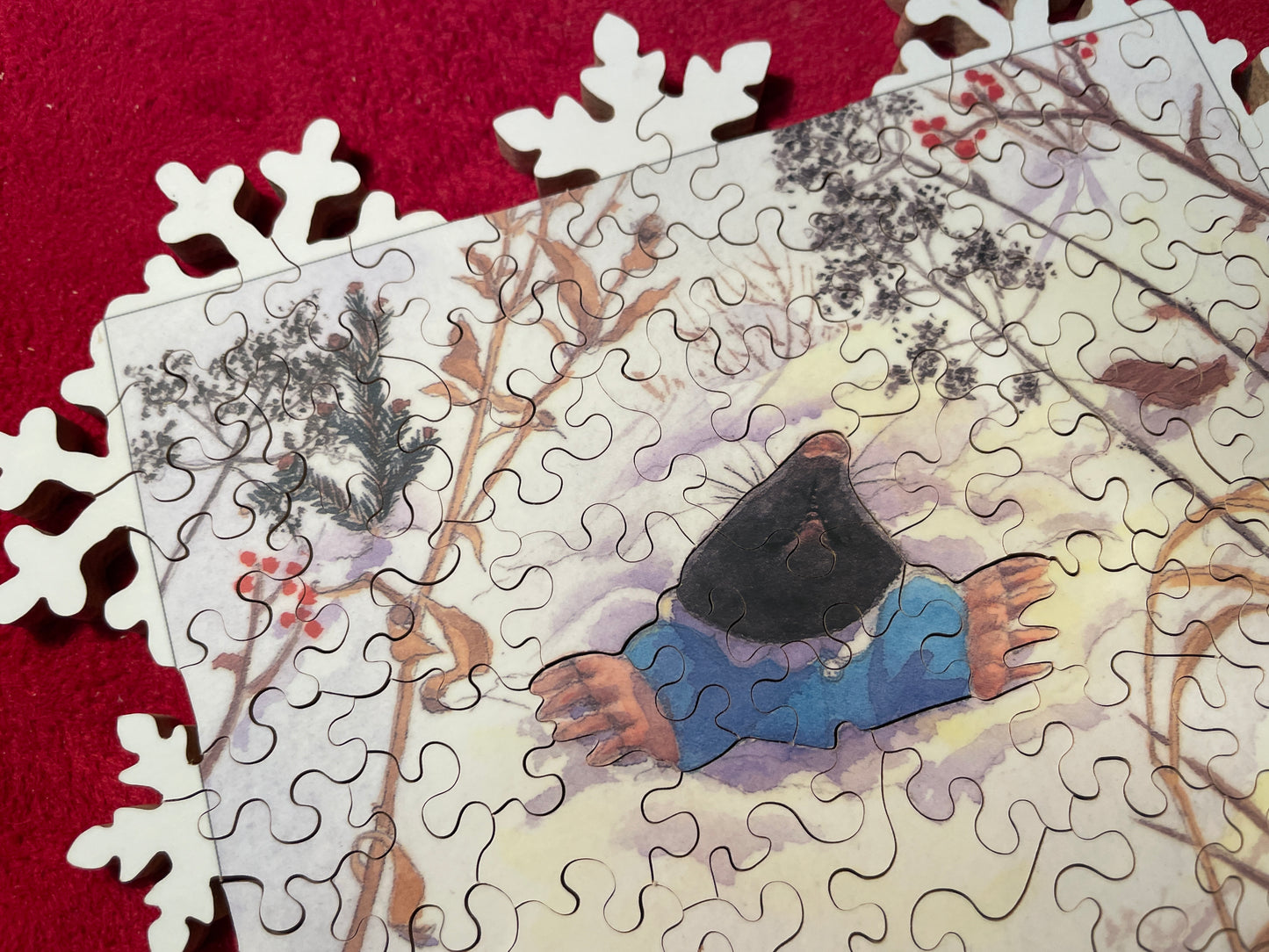 The Mole out of the Snow