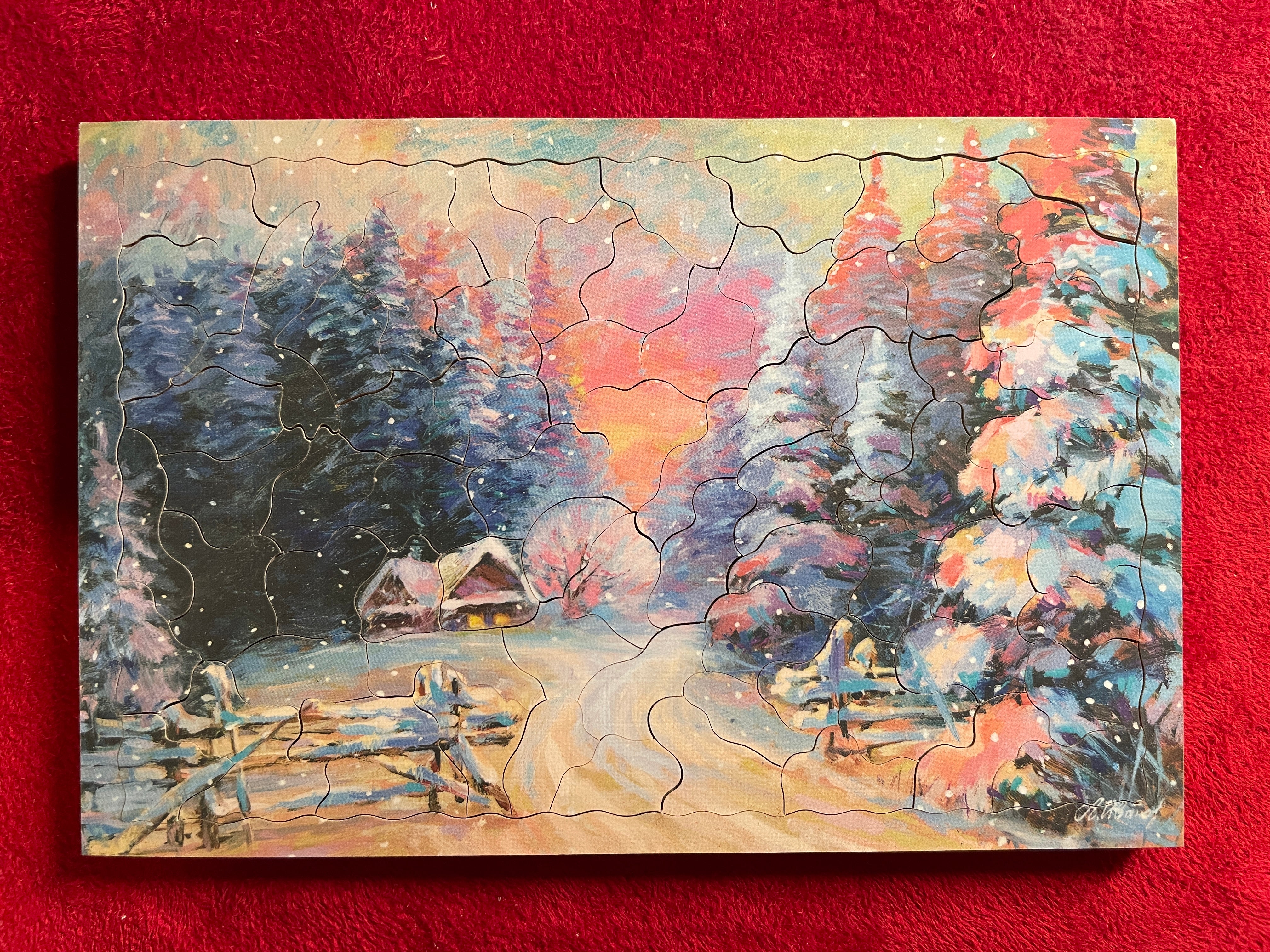 Cabin in the Wood – Puzzlapy - Hummingbird Unique Handcut Wooden