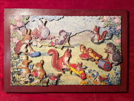 Gardening in Woodland