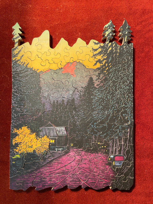 Night Road to Mt Tamalpais