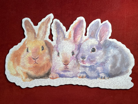 Three bunnies