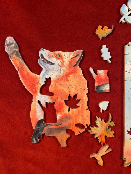 Fox in Fall