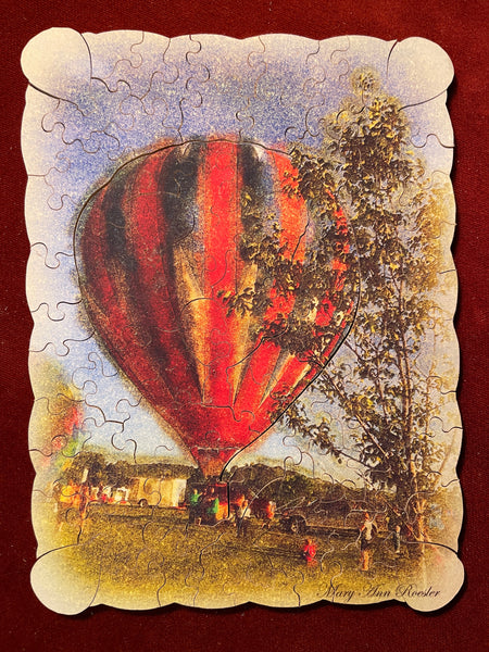 Painterly Air Balloon - 3x4