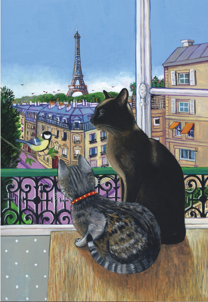 Cats in Paris - 3x4
